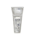 Mini Crystal Beveled Earring (Palladio)