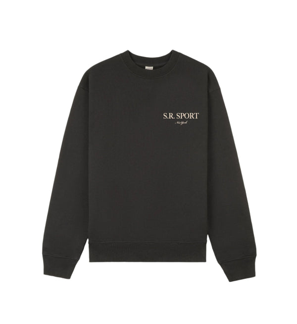 Wimbledon Crewneck (Faded Black)