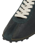 Men's Low Top Sneakers (Dusty Green/Black)