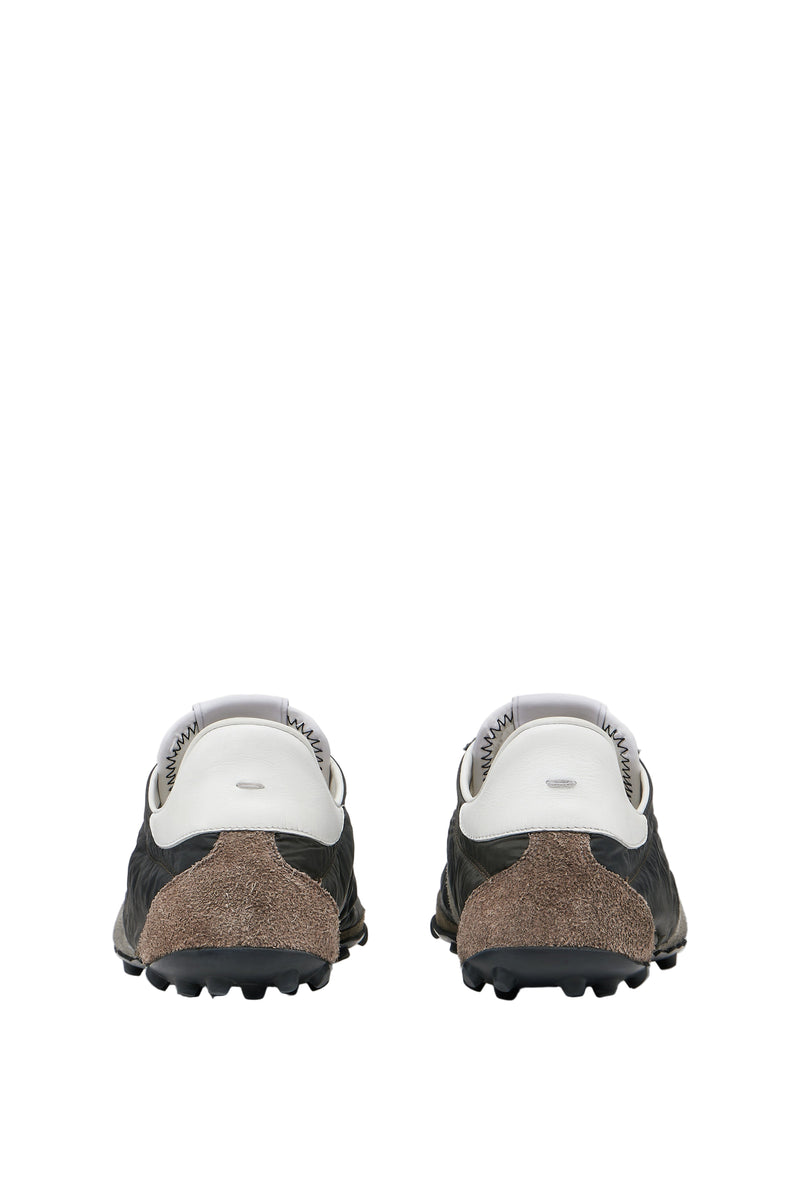 Men's Low Top Sneakers (Dusty Green/Black)