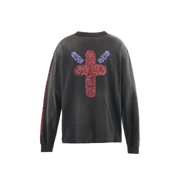 Born Saint Long Sleeved T-shirt (Black)