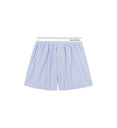 Serif Logo Boxer Shorts (Blue/White Thin Stripe Black)