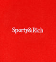 Serif Logo Terry Polo (Bright Red/White)