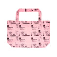 Insulation Print Tote Bag (Pink)