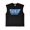 SHF Sand Sleeveless T-Shirt (Black)