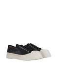 Men's Black Nappa Leather Pablo Sneaker (Black)