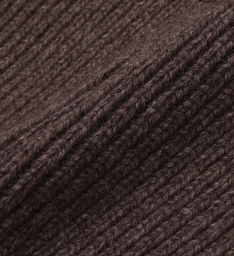 SRC Wool Beanie (Chocolate)