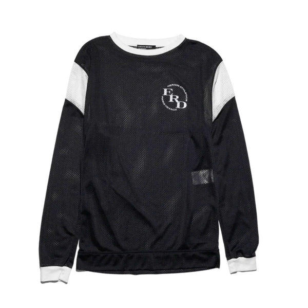 Heroin Athletics Mesh L/S T-Shirt (Black/Ivory)