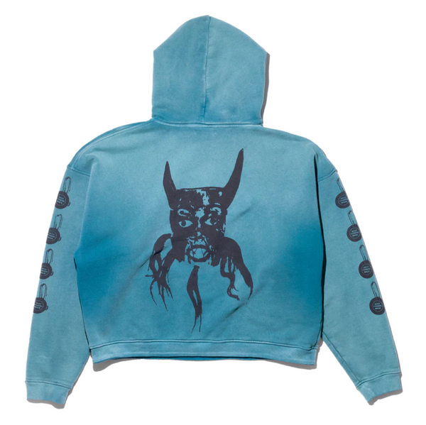 Do What Thou Wilt Hoodie (Sun Faded Teal)