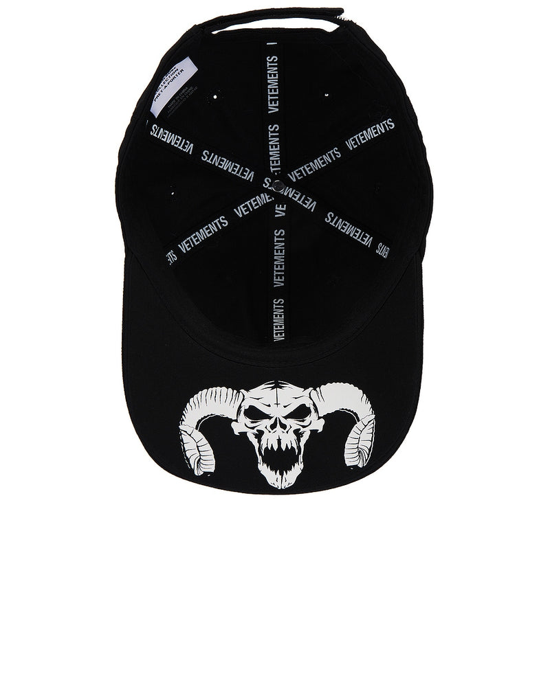 Metal Logo Cap (Black)