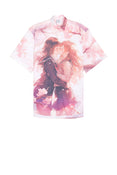 Anime Short Sleeved Shirt (Pink)