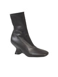 Women's Half Boots (Dark Brown)