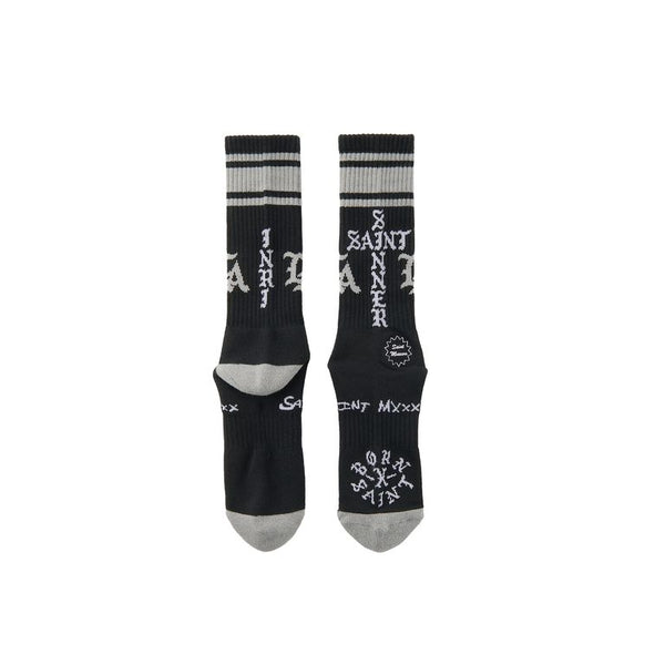 Saint Sinner Socks (Black)