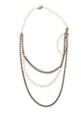 Three-Pronged Necklace (Silver)