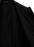 U-Back Tiered Coat (Black)