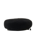 Zip Beret (Black)