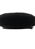 Zip Beret (Black)