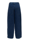 8OZ Denim Chemical Wash Side Braid Jeans (Indigo)