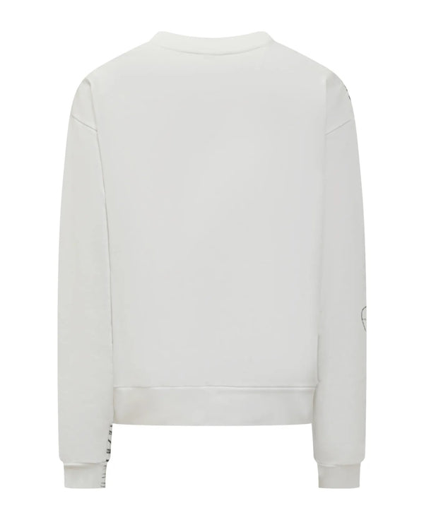 Printed Sweatshirt (Natural White)