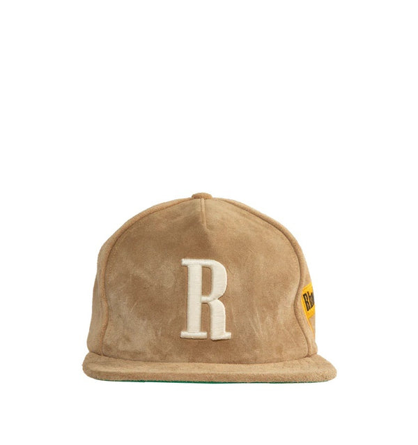 Suede R Crown Cap (Beige)