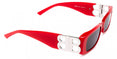 Women's Dynasty Rectangle Sunglasses (Red)