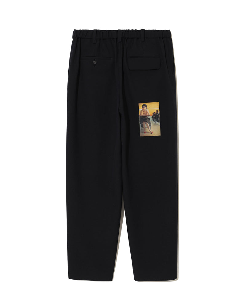 Twin Peaks Wool Easy Pants (Dark Navy)