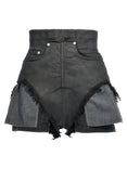 Dirt Cutoffs Shorts (Black Wax)