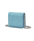 Leather Wallet on Chain (Blue)