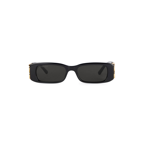 Dynasty Rectangle Sunglasses (Black)