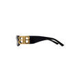 Dynasty Rectangle Sunglasses (Black)