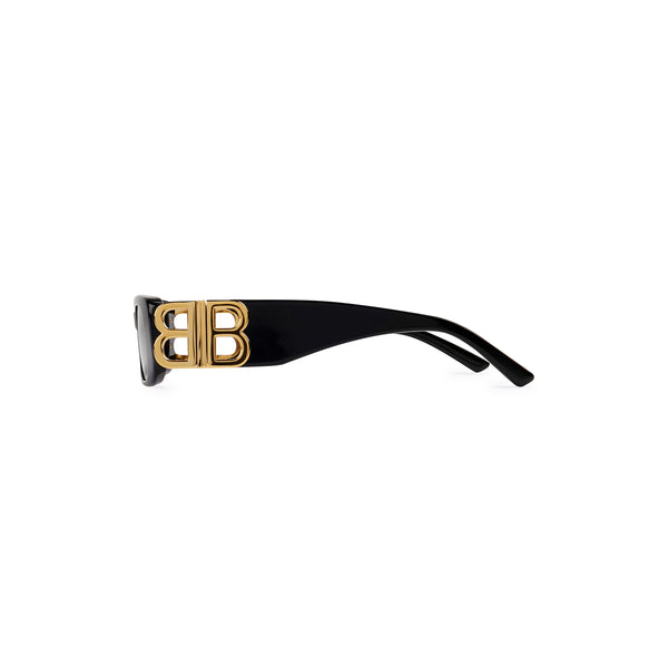 Dynasty Rectangle Sunglasses (Black)