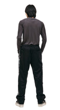 Bandana Panelled Track Pants (Black)