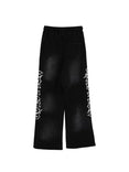 Stars Shine Graffiti Sweatpants (Black)