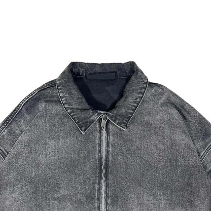 Denim Trucker Jacket (Vintage Black)