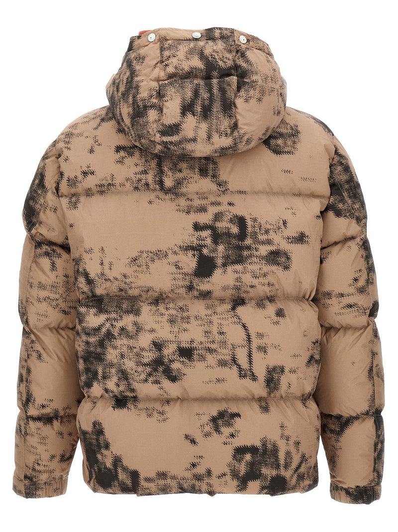 Real Down Camo Jacket (Dove Gray)