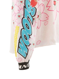 Long Sleeve Wide T-shirt (Sakura/White)