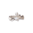 Bebe Brooch (Antique Silver)