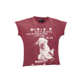 Choking Goat Shrunken T-Shirt (Thrashed Sun Fade Red)
