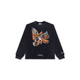 Florence Waffle Long Sleeve (Black)
