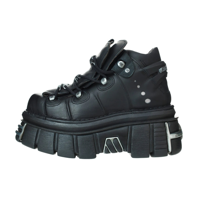 New Rock Platform Sneakers (Black)