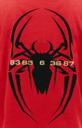 Spider Cotton T-shirt (Red)