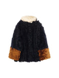 Long-hair Shearling Jacket (Lightnavy)