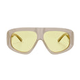 x The Attico Sunglasses (Milano Glitter/Silver/Yellow)