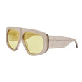 x The Attico Sunglasses (Milano Glitter/Silver/Yellow)