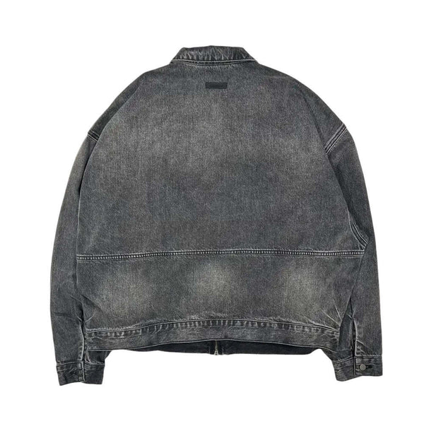 Denim Trucker Jacket (Vintage Black)