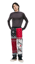 x Yagi Bandana Patchwork Pants (Jun/Red)