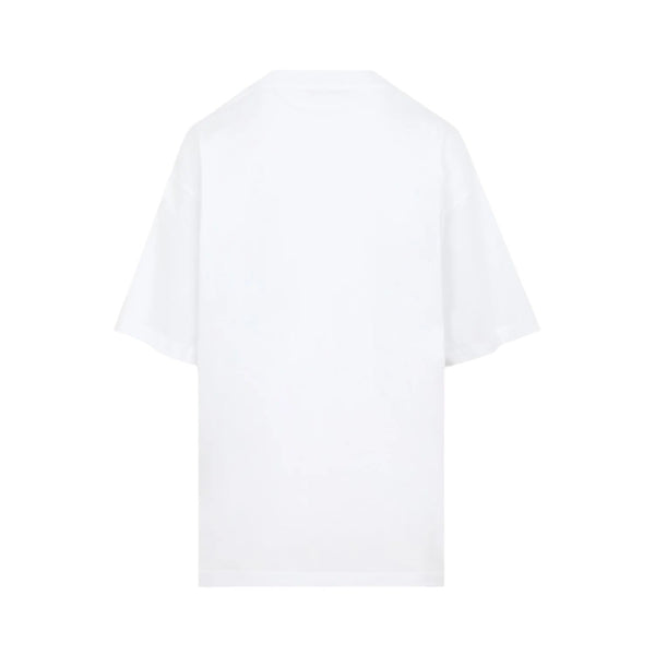 Organic Cotton T-shirt with Logo (White)