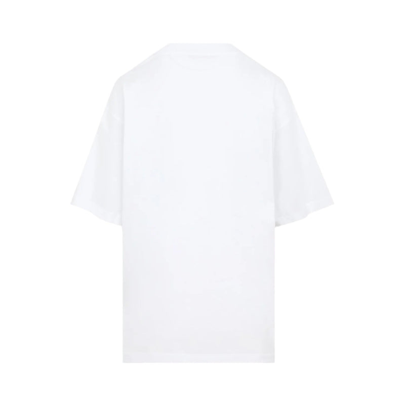 Organic Cotton T-shirt with Logo (White)