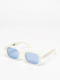 Midnight Rodeo Vendetty Sunglasses (White/Grey)