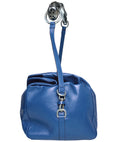 Weekend Rose Handle Bag (Blue)